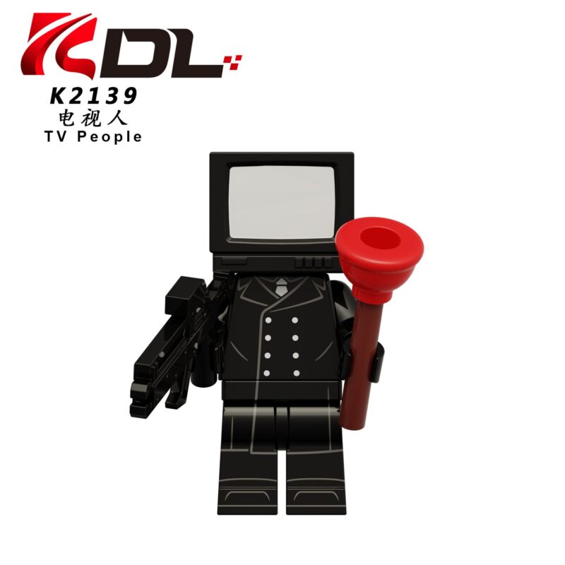 Toilet Man Series Sound Man TV Man Surveillance Man Minifigures - Model: KDL818 - Image 17