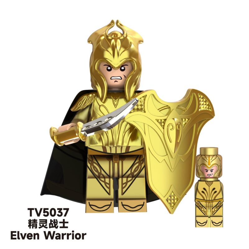 Lord of the Rings Elf Warrior Minifigures - Model: TV6405 - Image 12