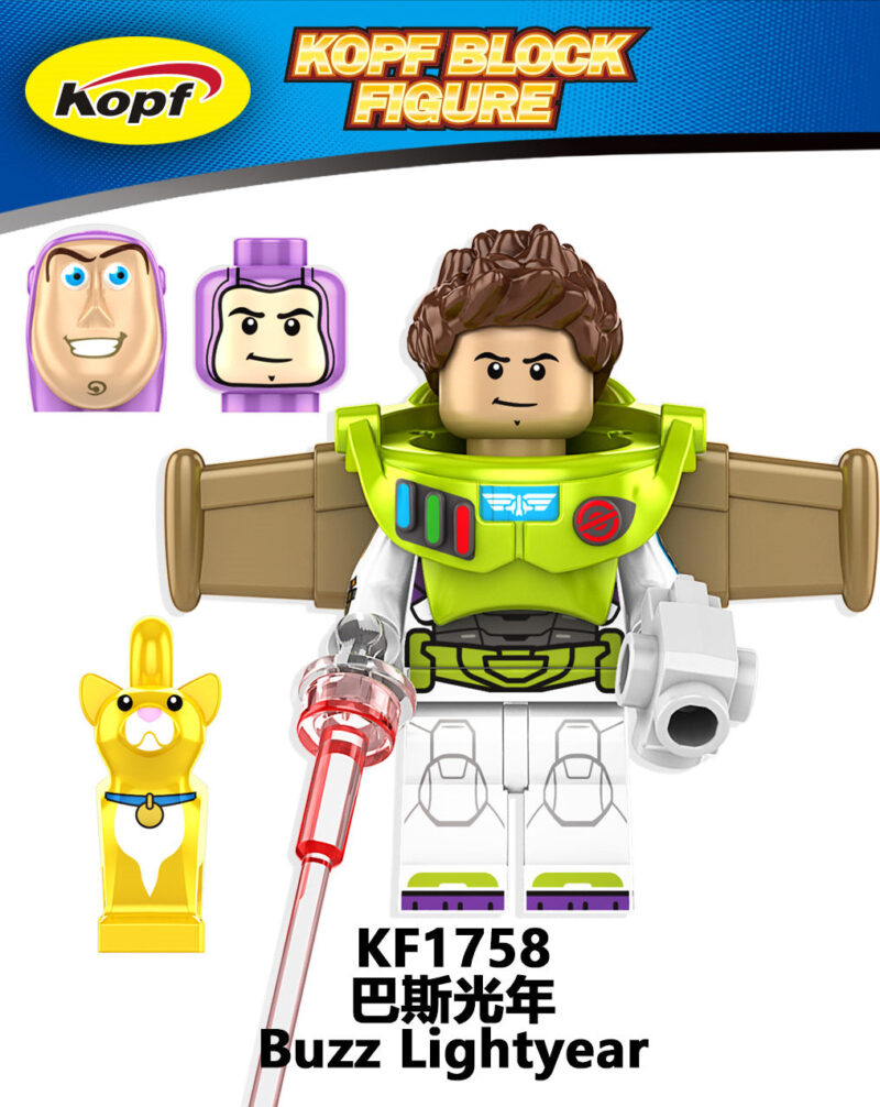 Hello Kitty Buzz Lightyear Zach the Devil Izzy Hawthorne Minifigures - Model: KF6166 - Image 8