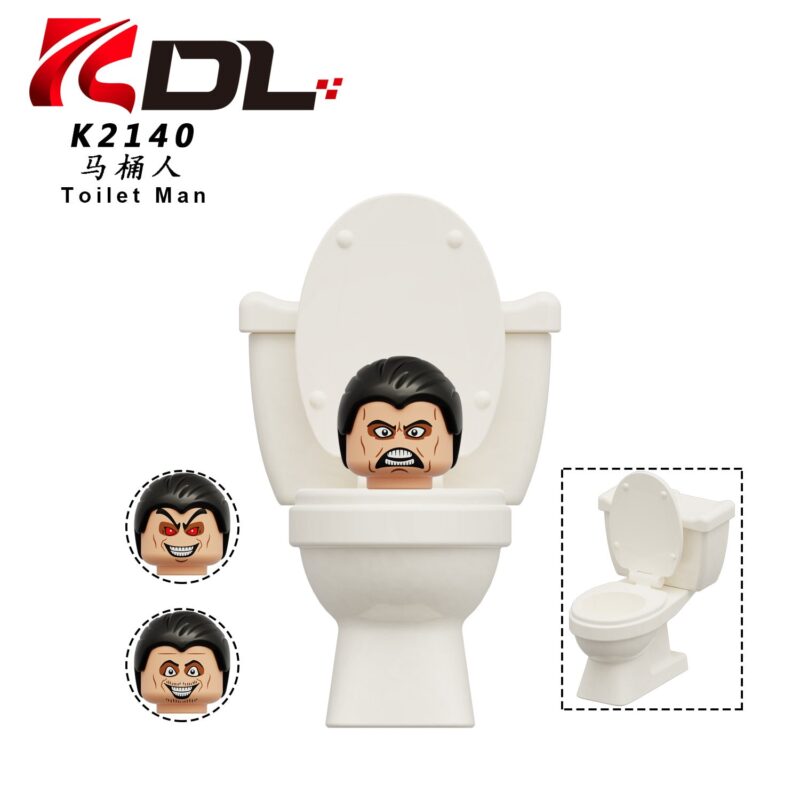 Toilet Man Series Sound Man TV Man Surveillance Man Minifigures - Model: KDL818 - Image 18