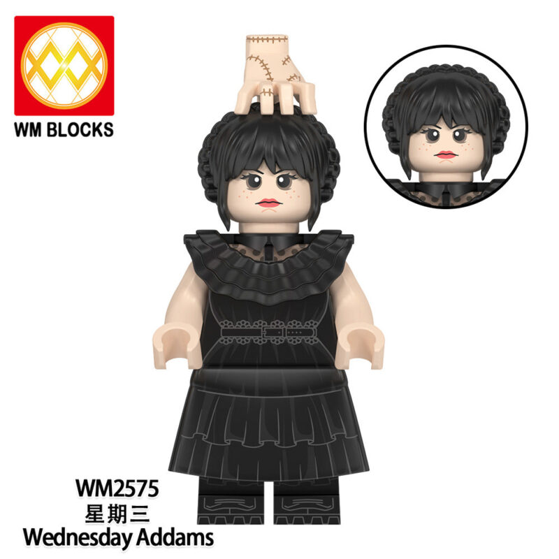 Wednesday Adams Custom Minifigures-Model: WM2574-2575 - Image 3