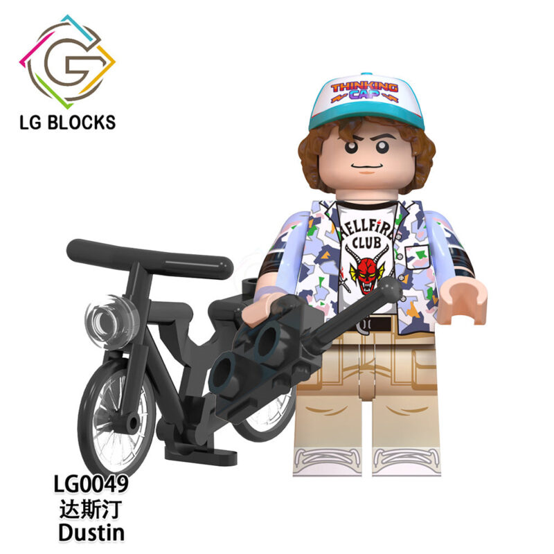 LG1007 Stranger Things Mike Dustin Brenner Minifigures - Image 3