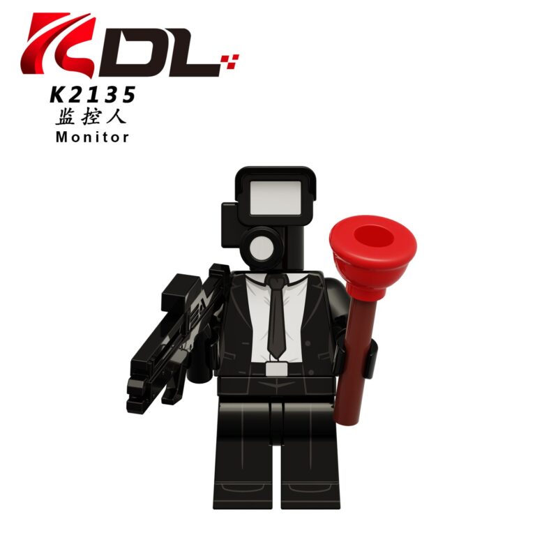 Toilet Man Series Sound Man TV Man Surveillance Man Minifigures - Model: KDL818 - Image 13