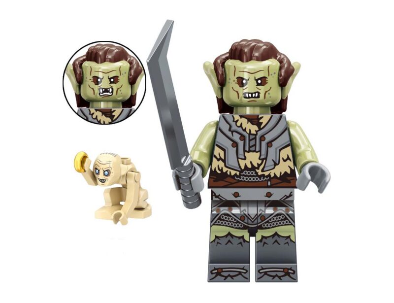 2024  Lord of the Rings Hobbit Orc armored Warrior LOTR Minifigure