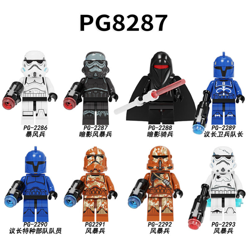 StormTrooper Soldier Custom Star Wars Minifigures POGO-2286 - Image 2