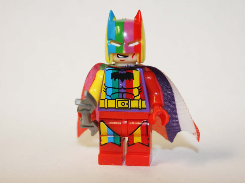 Latest Rainbow Batman Main Character Minifigures