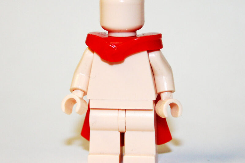 New Red Roman Style Cape for minifigure