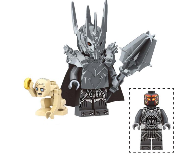 2024 Sauron LOTR Minifigure Custom Lord of the Rings Hobbit