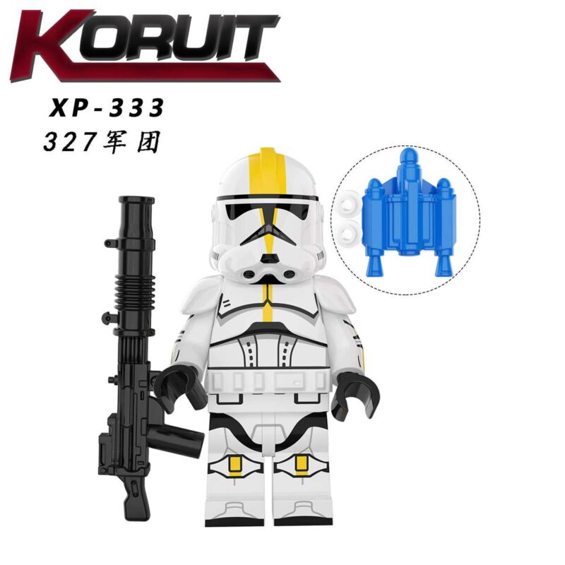 327th Star Corps Clone Trooper Soldier XP-333 Custom Star Wars Minifigures Sale