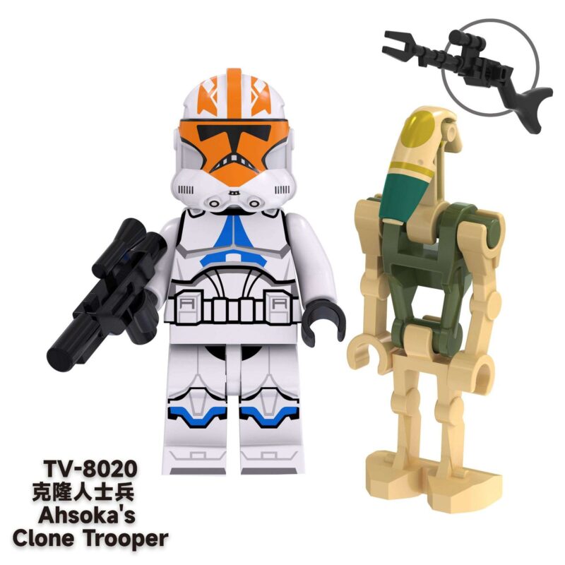 332nd Company Clone Trooper Soldier (Ahsoka's Clone Trooper Soldier) TV-8020 Custom Star Wars Minifigures