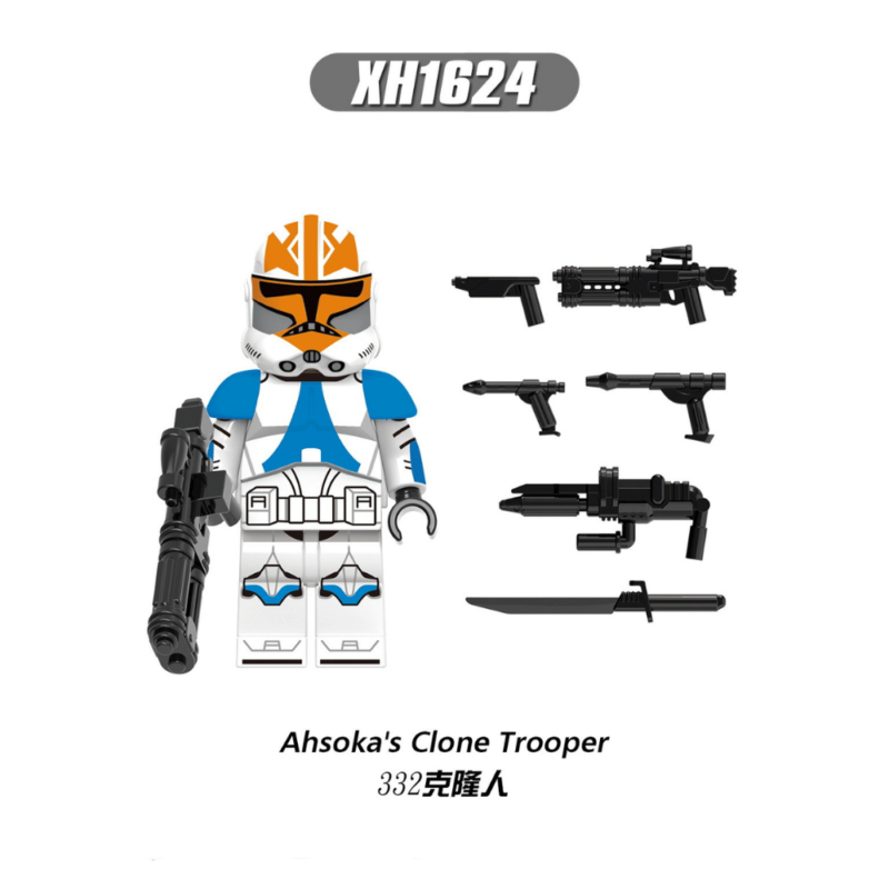 332nd Company Clone Wars Trooper Soldier (Ahsoka's Clone Wars Trooper Soldier) XH1624 Star Wars Minifigures