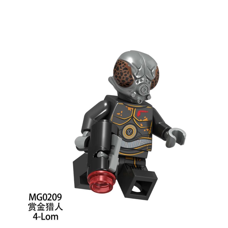 4-LOM MG0209 Custom Star Wars Minifigure (Bounty Hunter)