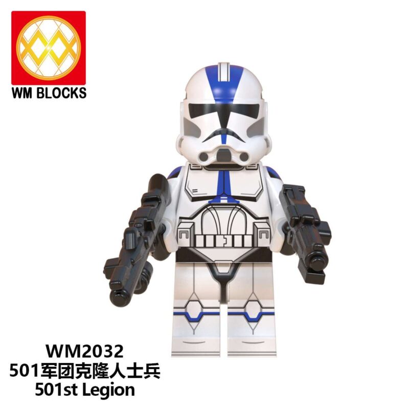 501st Legion Clone Wars Trooper Soldier WM2032 Star Wars Minifigures