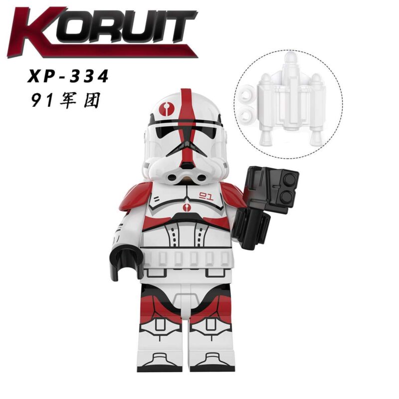 91st Mobile Reconnaissance Corps Clone Trooper Soldier XP-334 Custom Star Wars Minifigures