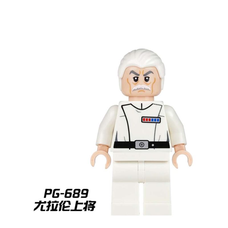 Admiral Yularen Custom Star Wars Minifigures Edition POGO-689