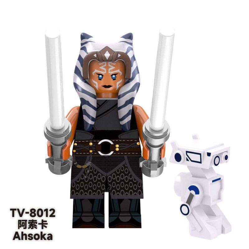 Ahsoka Tano TV-8012 Custom Star Wars Minifigure (Clone Wars)