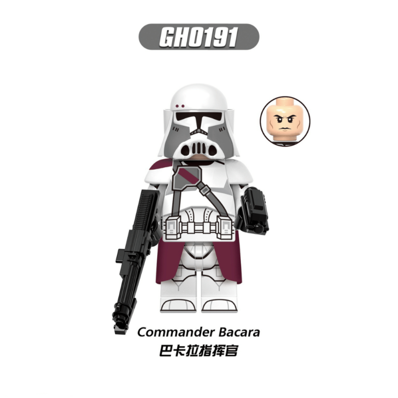 Bacara GH0191 Custom Star Wars Character Minifigures