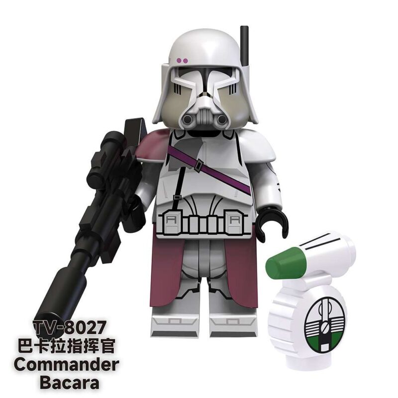 Bacara TV-8027 Custom Star Wars Minifigure (Clone Trooper)