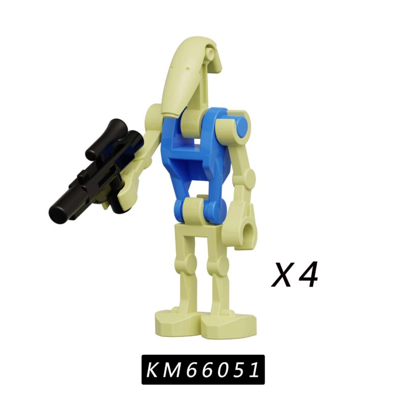 Battle Droid Pilot X4Pcs KM66051 Star Wars Minifigures