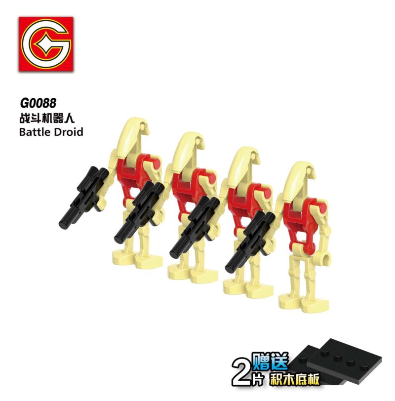 Battle Droid Security G0088 Custom Star Wars Minifigures