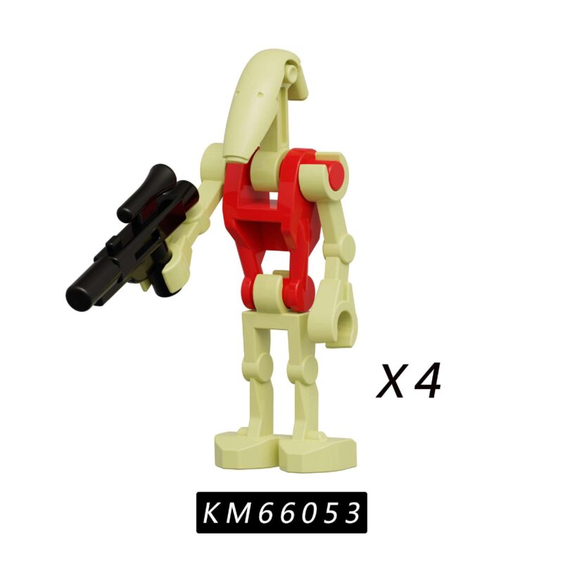 Battle Droid Security X4Pcs KM66053 Star Wars Minifigures