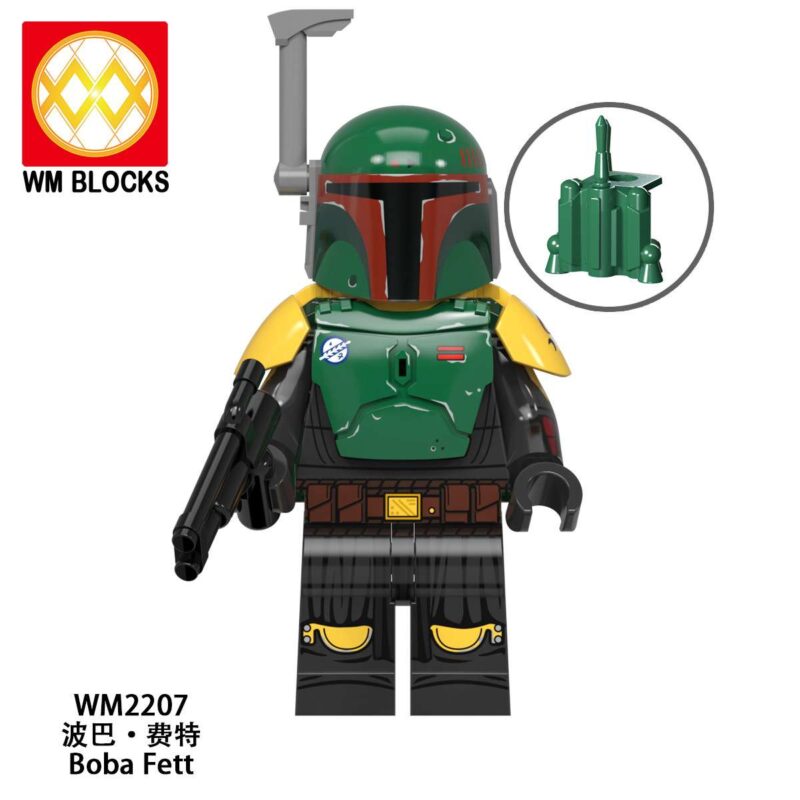 Best Boba Fett WM2207 Star Wars Character Minifigure (Bounty Hunter)