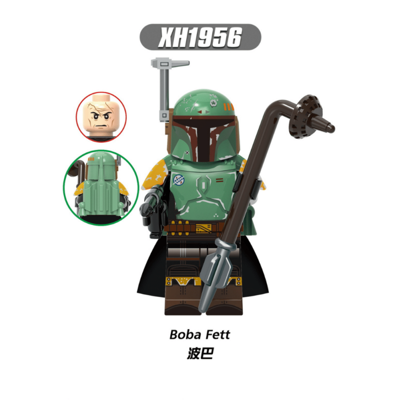 Cheap Boba Fett XH1956 Star Wars Character Minifigure (Bounty Hunter)