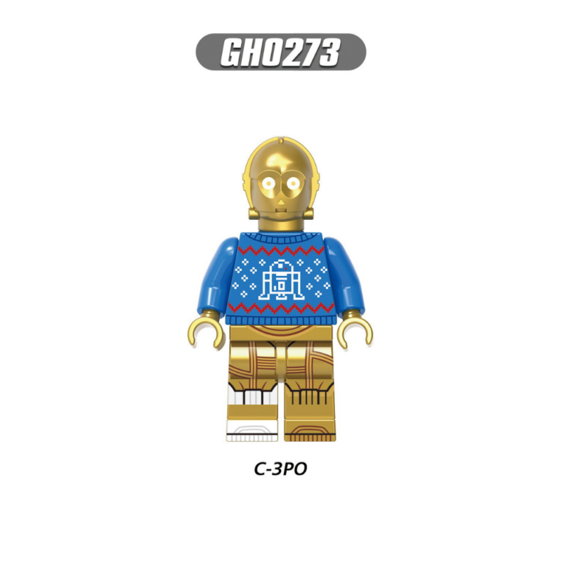 C-3PO (Holiday Sweater) GH0273 Custom Star Wars Minifigures