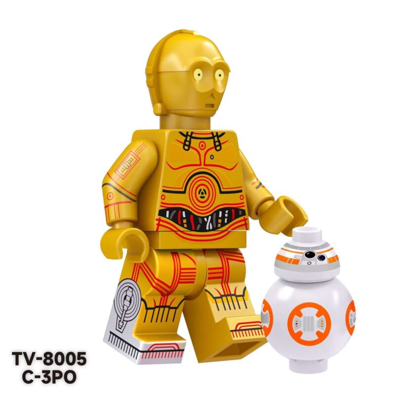 C-3PO TV-8005 Custom Star Wars Character Minifigures