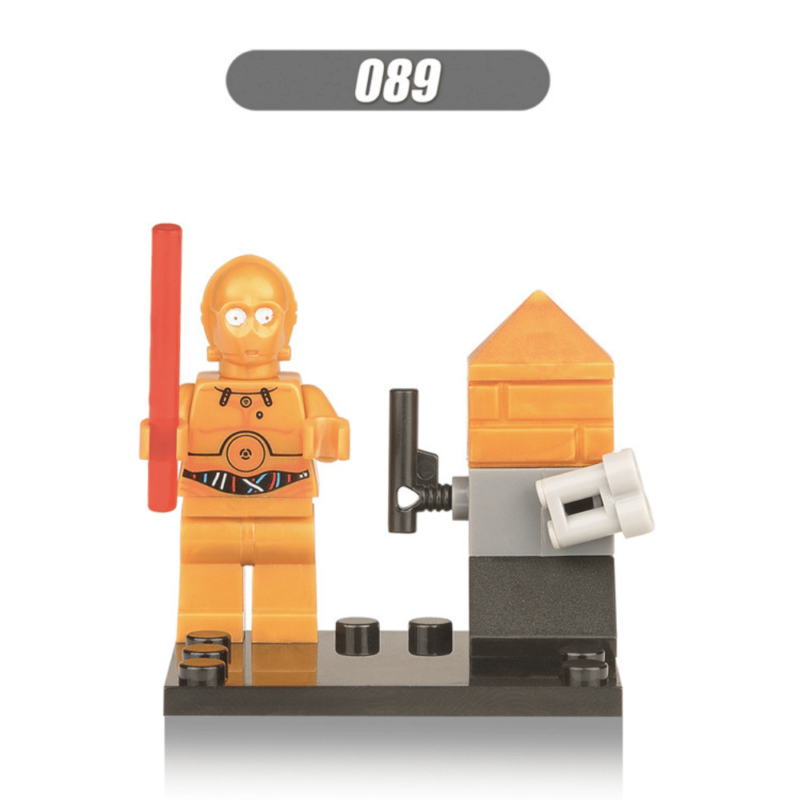 C-3PO XH089 Custom Star Wars Character Minifigures