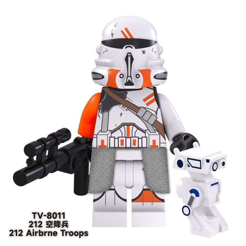 Clone ParaTrooper Soldier TV-8011 Custom Star Wars Minifigures