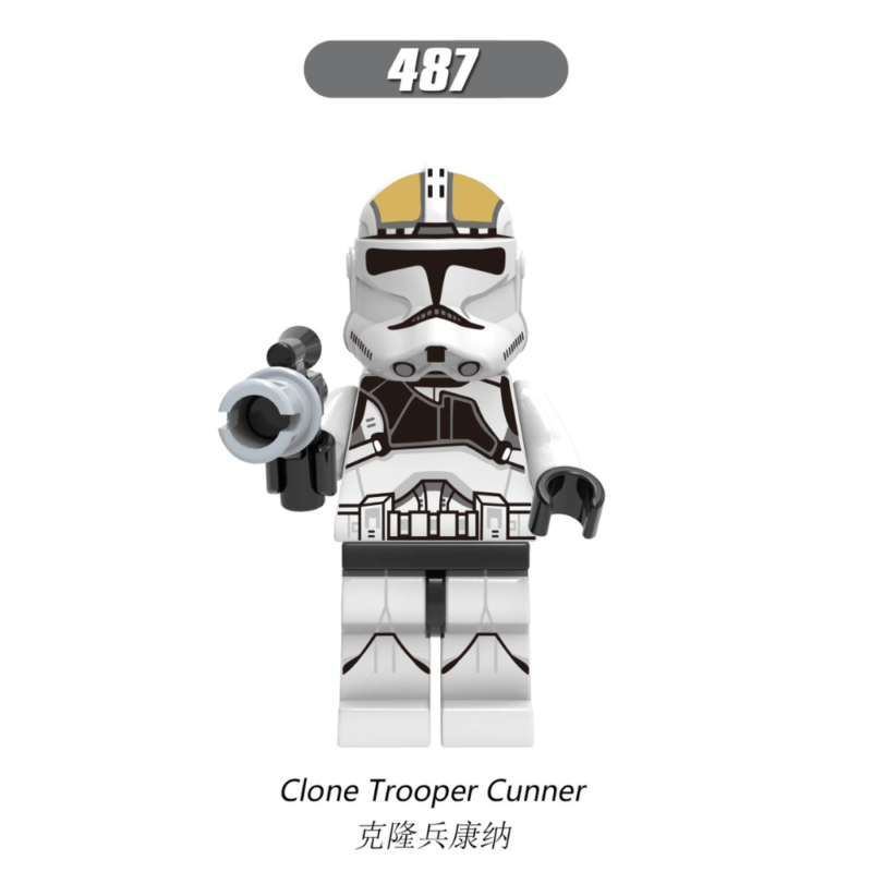 Clone Trooper Soldier Gunner XH487 Star Wars Minifigures