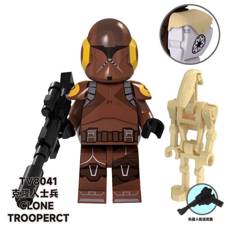 Clone Wars Trooper Soldier TV-8041 Star Wars Minifigures