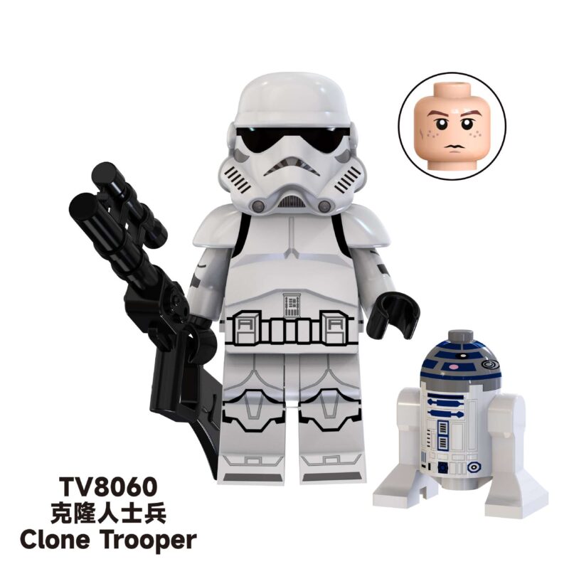 Clone Trooper Soldier TV8060 Custom Star Wars Minifigures