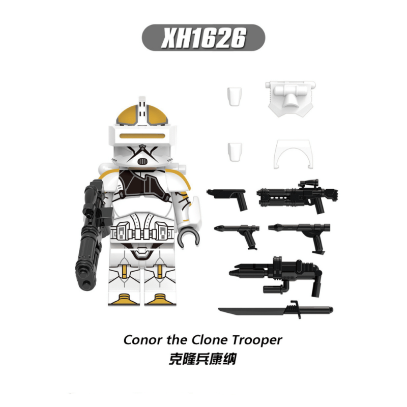 Clone Wars Trooper Soldier XH1626 Star Wars Minifigures