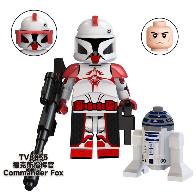 Commander Fox TV8055 Custom Star Wars Minifigures