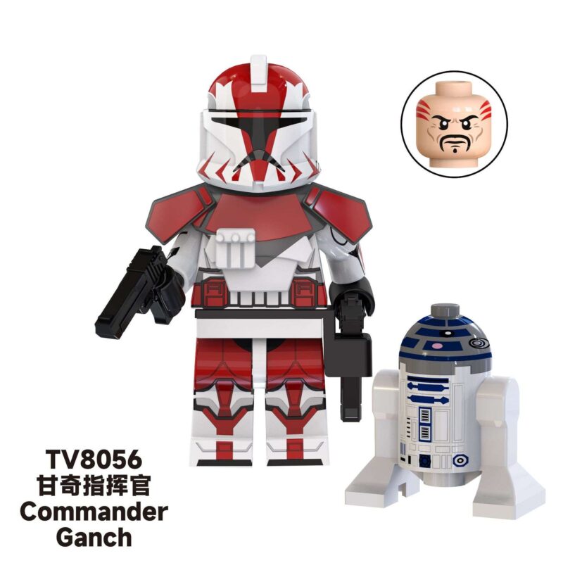 Commander Ganch TV8056 Custom Star Wars Minifigures