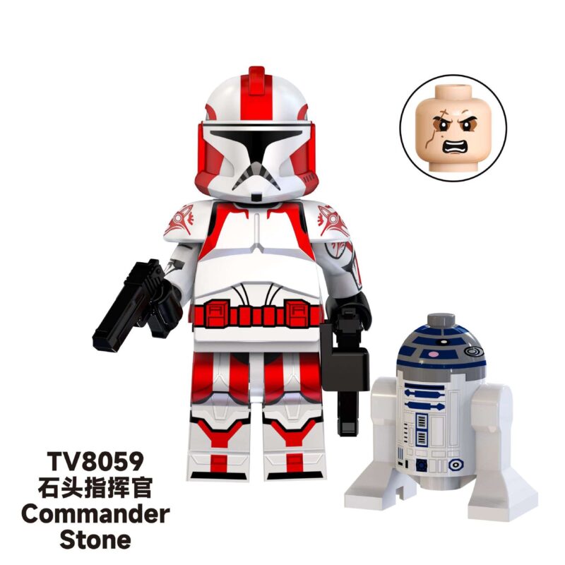 Commander Stone TV8059 Custom Star Wars Minifigures Series