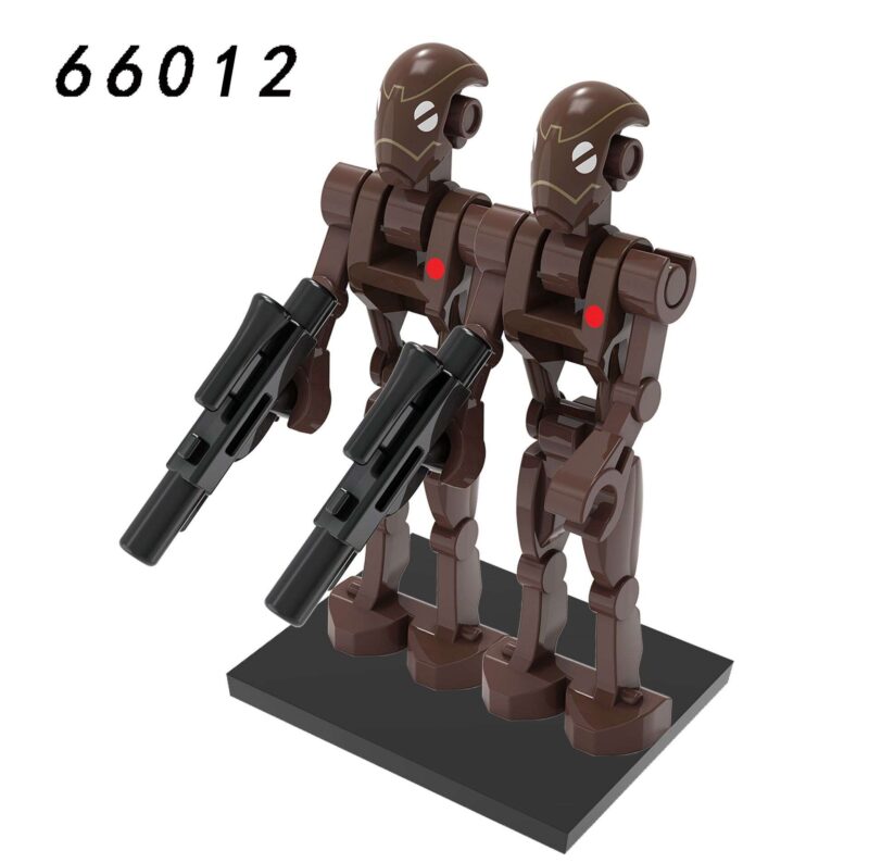 Commando Droid X2Pcs KM66012 Custom Star Wars Minifigures