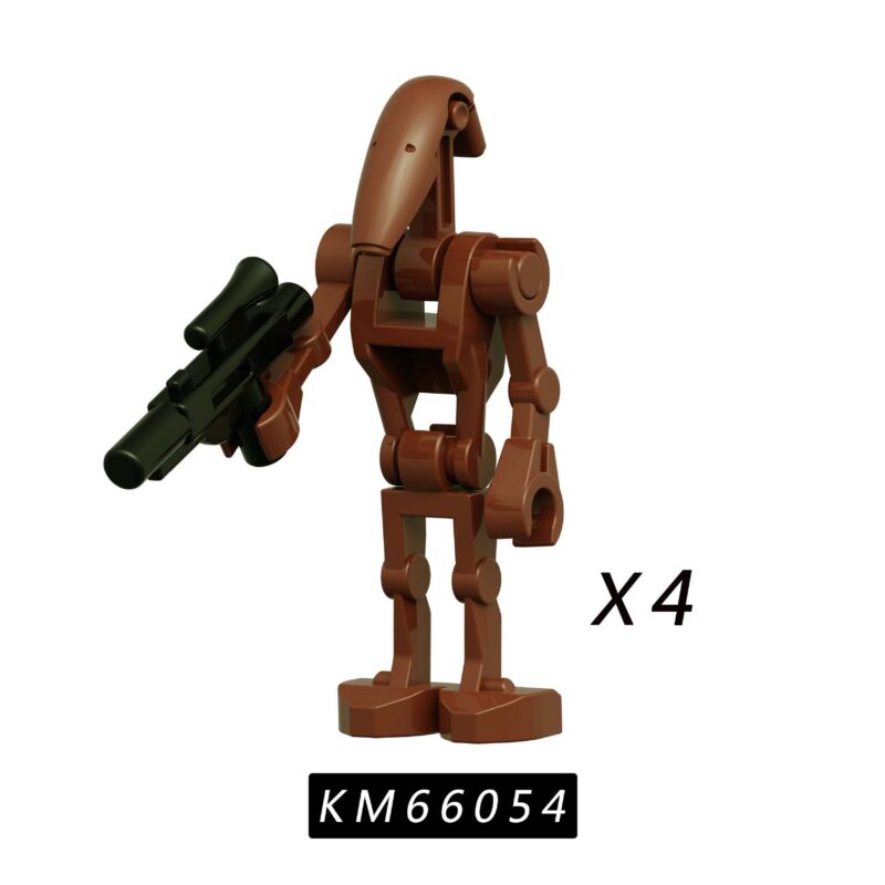 Commando Droid X4Pcs KM66054 Star Wars Minifigures