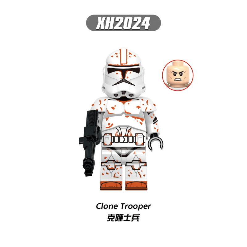 Desert Clone Wars Trooper Soldier XH2024 Star Wars Minifigures