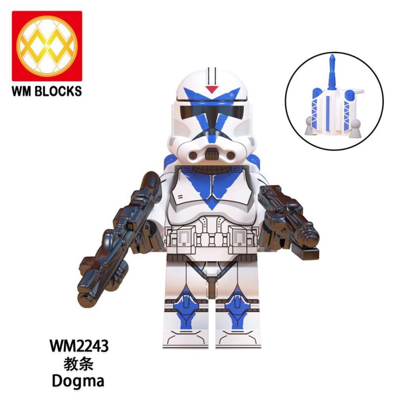 Dogma WM2243 Custom Star Wars Minifigure (Clone Trooper)