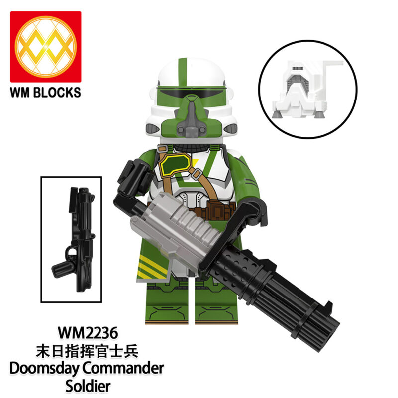 Doom's Unit / Doomsday Commander Trooper Soldier WM2236 Star Wars Minifigures