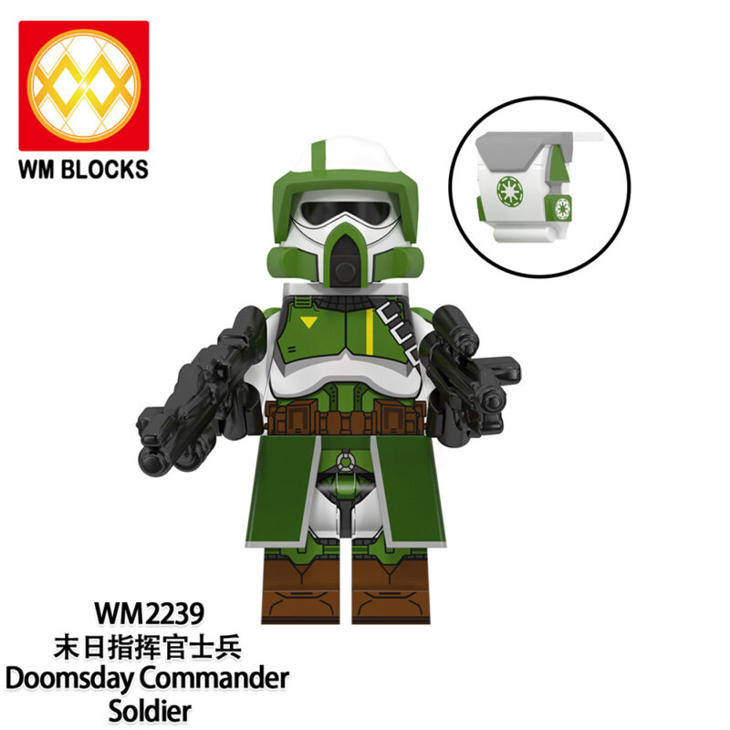 Doom's Unit / Doomsday Commander Trooper Soldier WM2239 Star Wars Minifigures