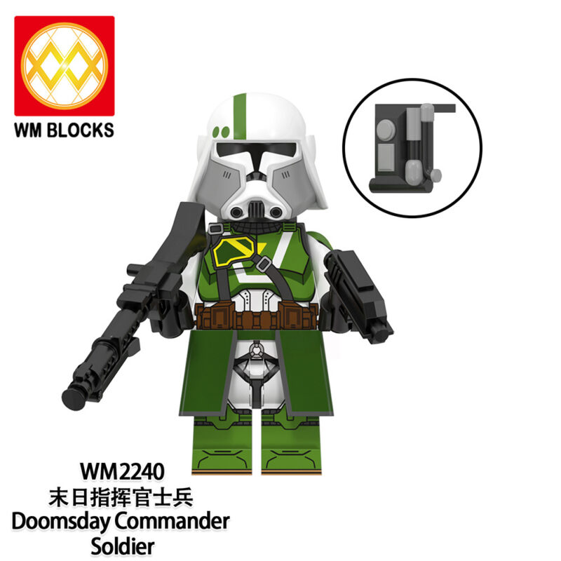 Doom's Unit / Doomsday Commander Trooper Soldier WM2240 Star Wars Minifigures