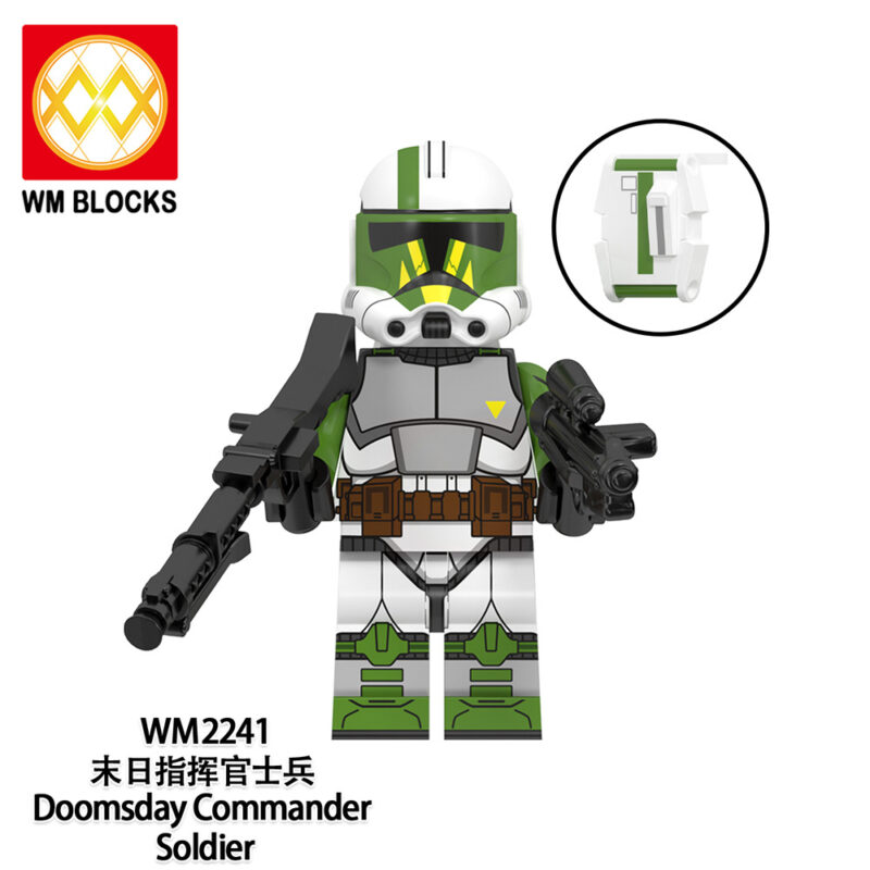 Doom's Unit / Doomsday Commander Trooper Soldier WM2241 Star Wars Minifigures