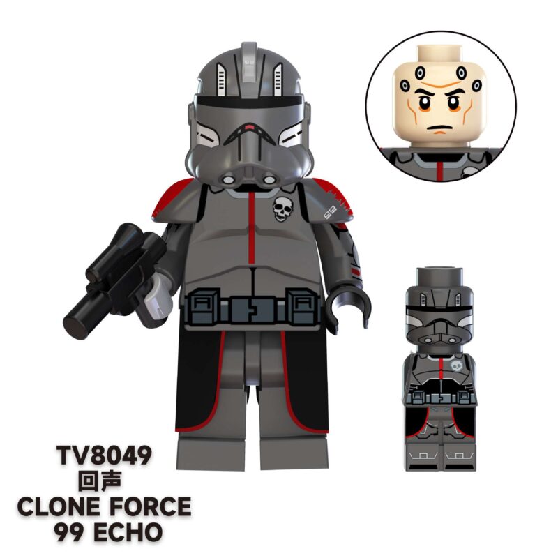 Echo TV-8049 Custom Star Wars Minifigure (Clone Trooper)