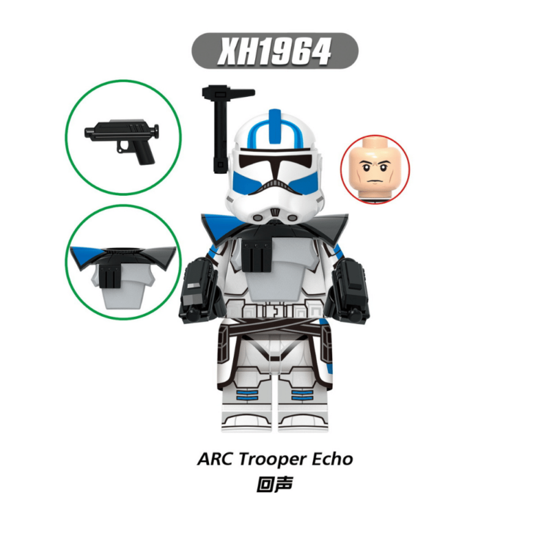 Echo XH1964 Custom Star Wars Minifigure (Clone Wars)