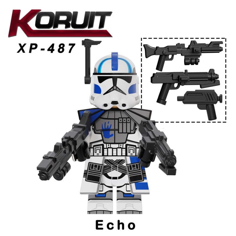 Echo XP-487 Star Wars Minifigure (Clone Trooper Elite)