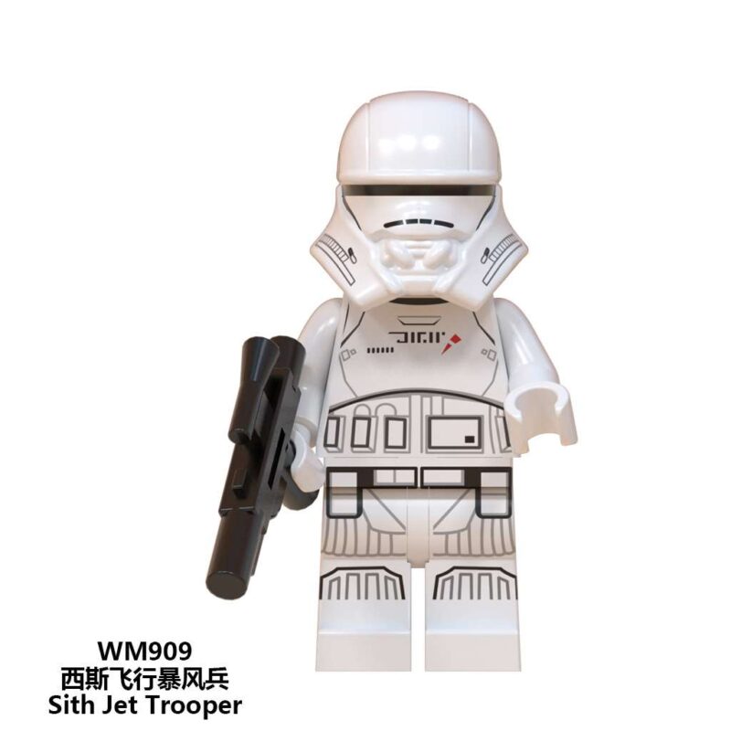 Newest Jet Trooper Soldier WM909 Star Wars Minifigure (Specialized Trooper)